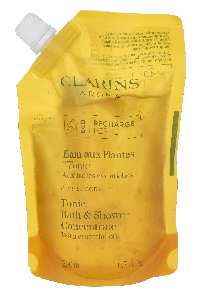 Clarins Tonic Bath & Shower Concentrate - Refill 200 ml