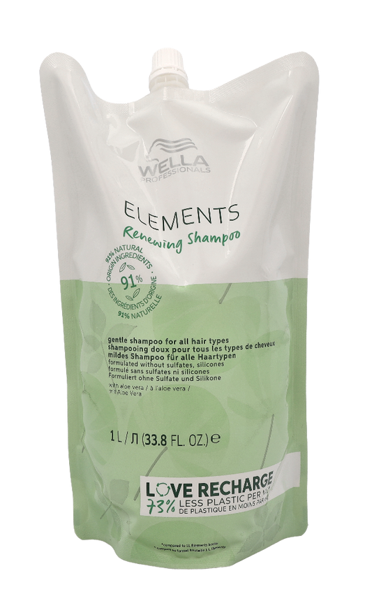 Wella Elements - Renewing Shampoo Refill 1000 ml