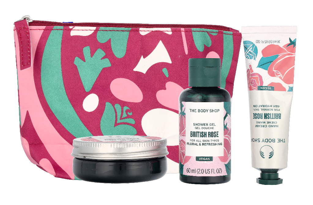 The Body Shop G2 Beauty Bag British Rose 140 ml