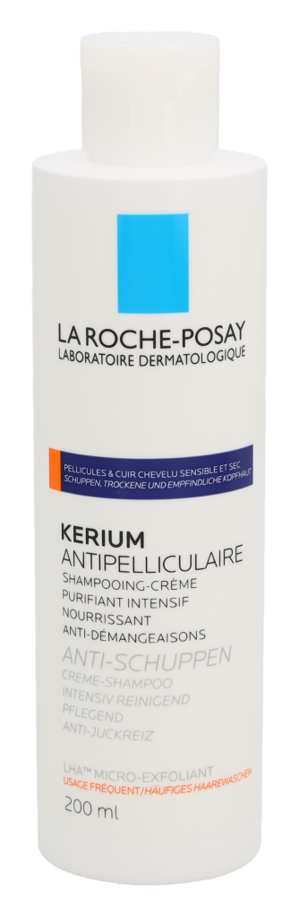 LRP Kerium Anti-Dandruff Cream Shampoo 200 ml