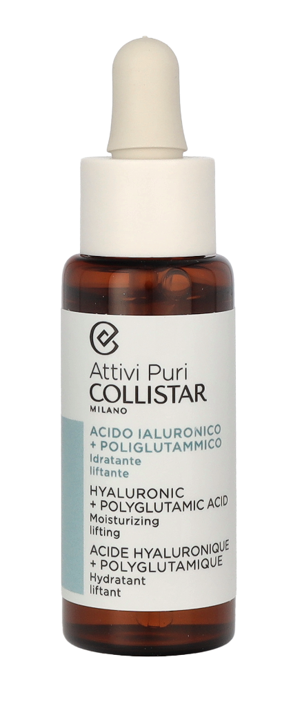 Collistar Attivi Puri Hyaluronic + Polyglutamic Face Serum 30 ml