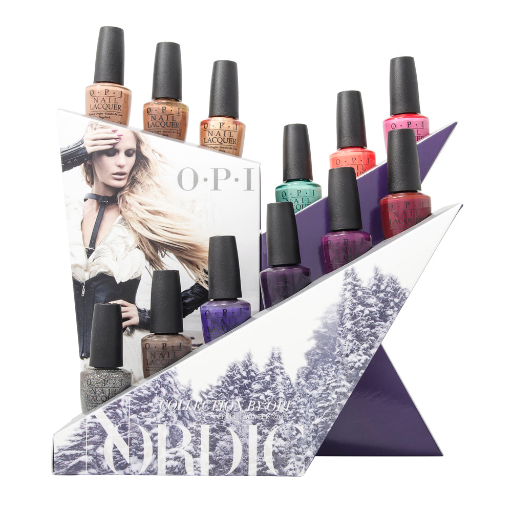 Opi Nordic Collection 15ml Nail Polish Display Unit 24pcs