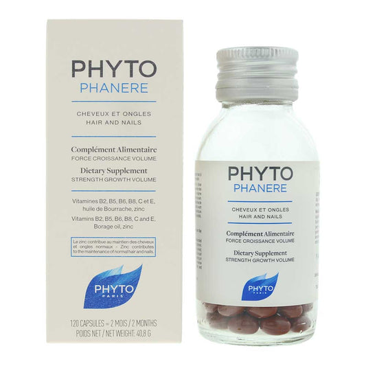 Phyto Phytophanère Hair  Nails Capsules 120pcs