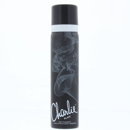 Revlon Charlie Black Body Spray 75ml