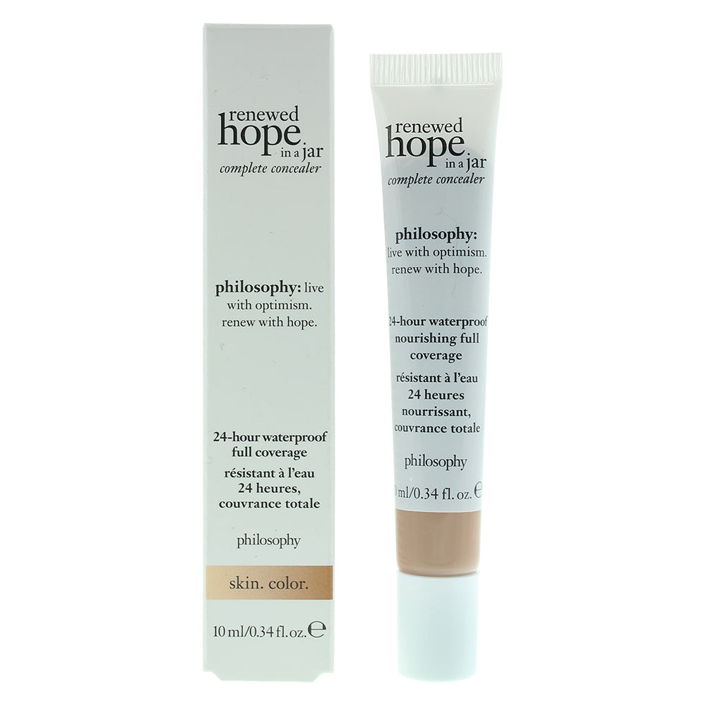 Philosophy Renewed Hope In A Jar 24-Hour Waterproof Full Coverage 6.0 Almond Concealer 10ml