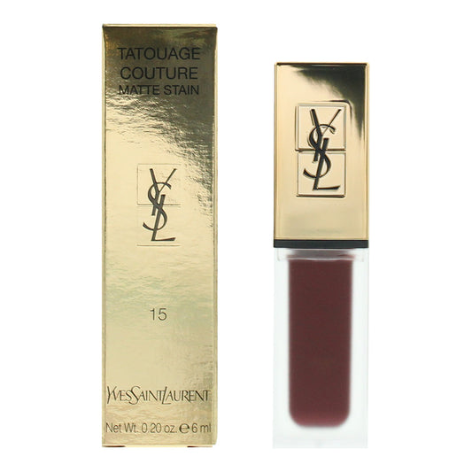 Yves Saint Laurent Tatouage Couture Matte 15 Violet Conviction Lip Stain 6ml