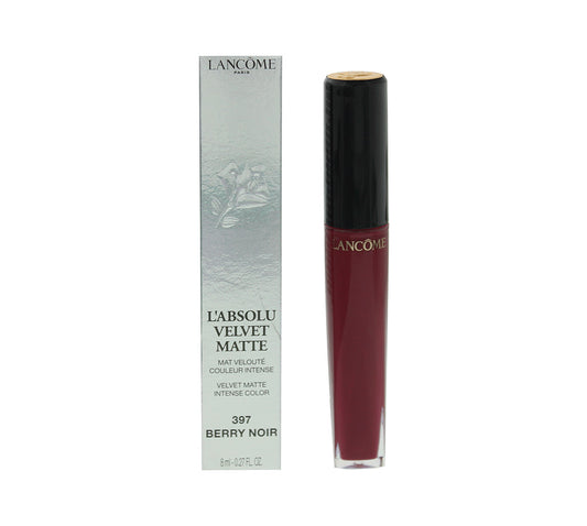 Lancôme L'absolu Velvet Matte 397 Berry Noir Lip Gloss 8ml