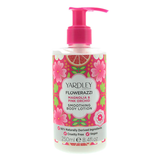 Yardley Flowerazzi Magnolia & Pink Orchid Body Lotion 250ml