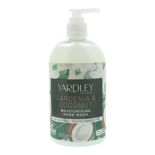 Yardley Gardenia & Coconut Milk Botanical Hand Wash 500ml