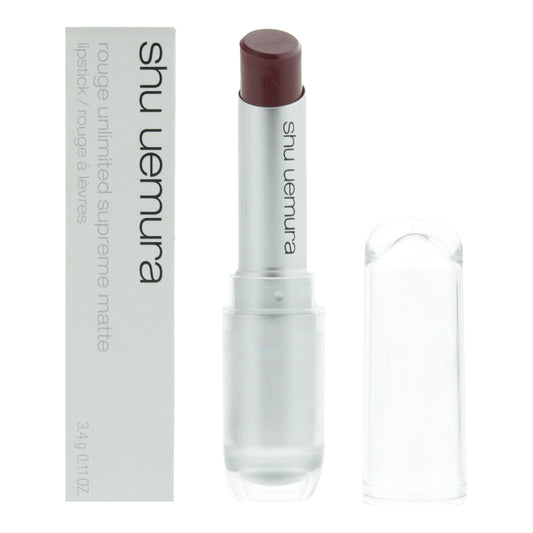 Shu Uemura Rouge Unlimited Supreme Matte M WN 285 Wine Lipstick Gloss 3.4g