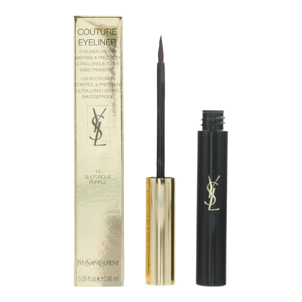 Yves Saint Laurent Couture Liquid 14 Sulfurous Purple Eyeliner 2.95ml