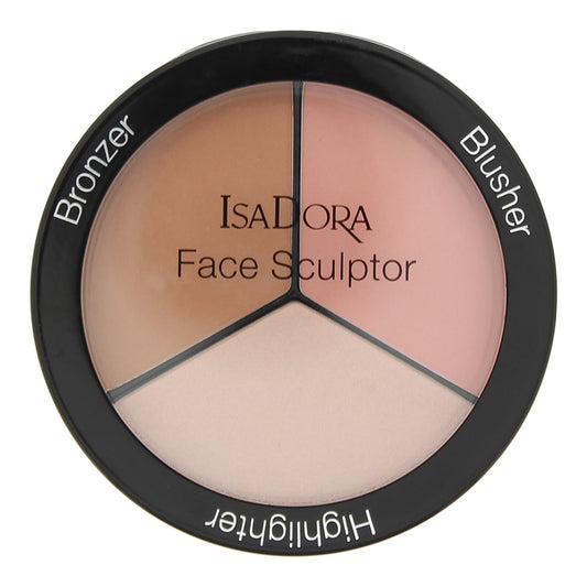 Isadora Face Sculptor Bronzer/Blusher/Highlighter 01 Warm Peach 18g