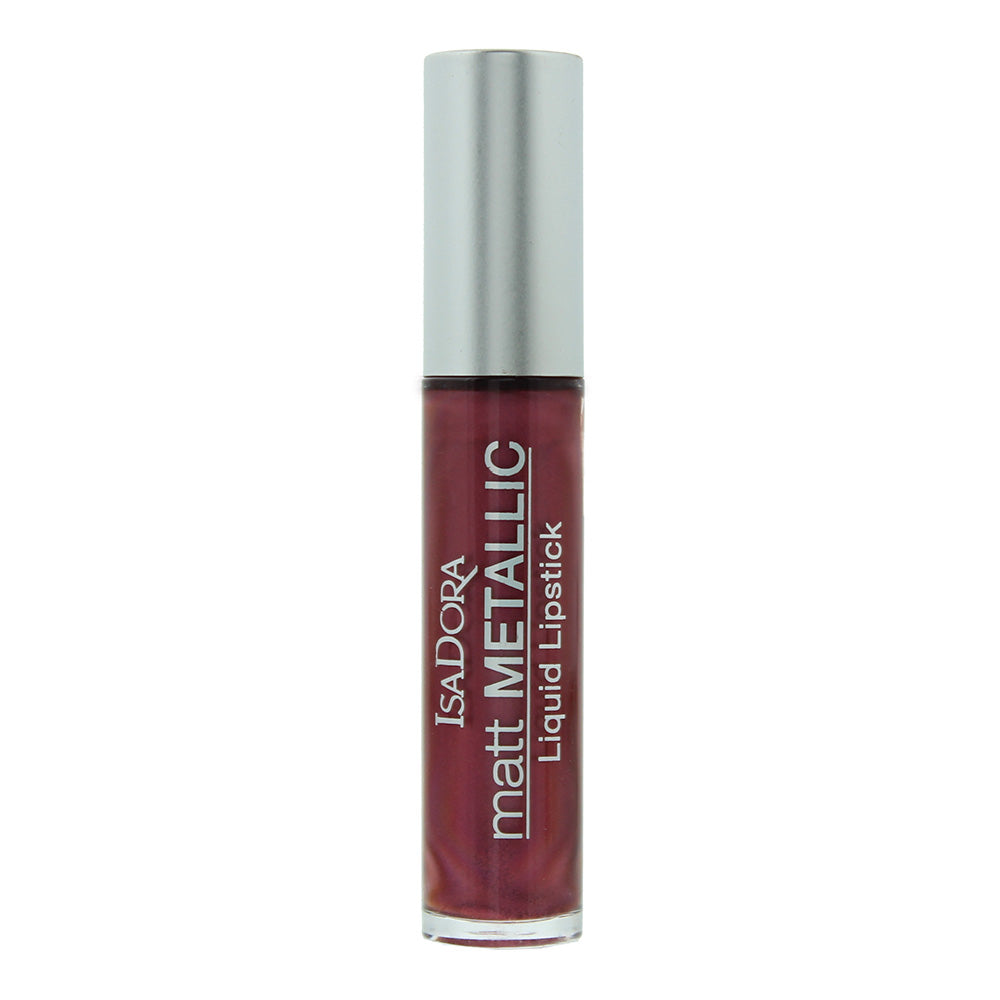 Isadora Matt Metallic 83 Burgundy Bite Lipstick 7ml