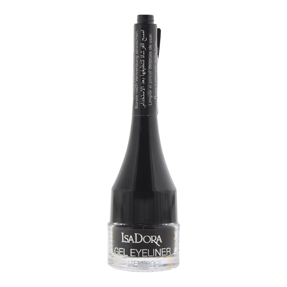 Isadora Waterproof 01 Black Gel Eyeliner 3g