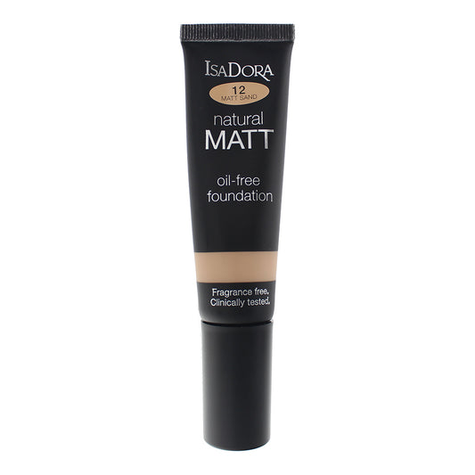 Isadora Natural Matt Oil-Free 12 Matt Sand Foundation 35ml