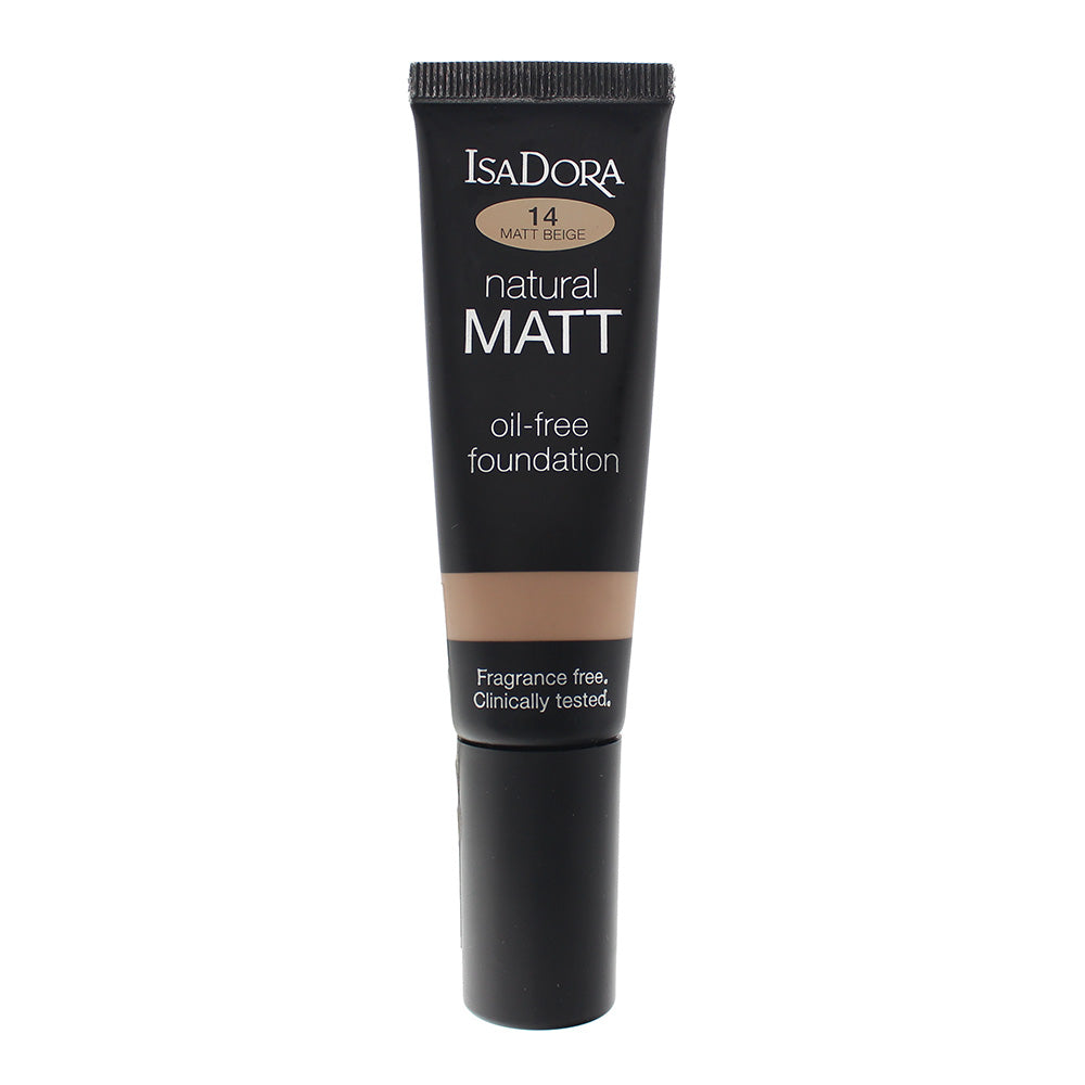 Isadora Natural Matt Oil-Free 14 Matt Beige Foundation 35ml