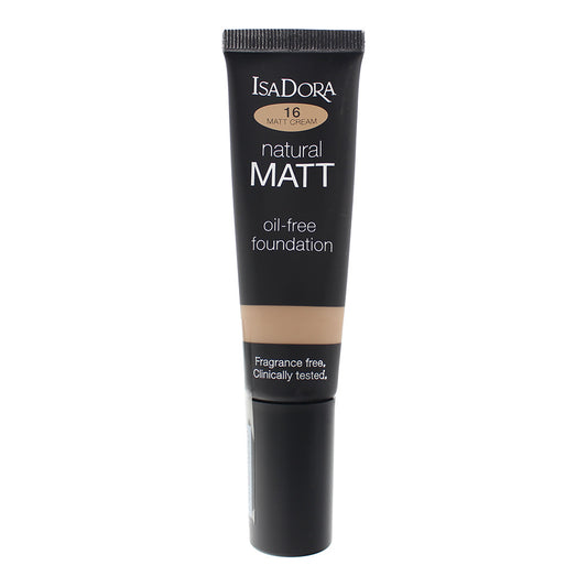 Isadora Natural Matt Oil-Free 16 Cream Foundation 35ml