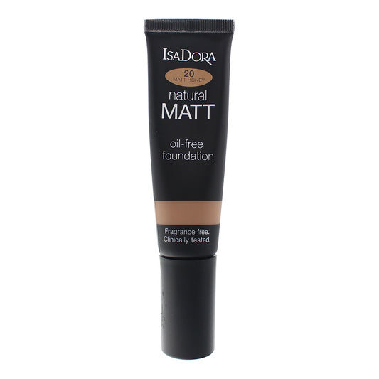 Isadora Natural Matt Oil-Free 20 Matt Honey Foundation 35ml