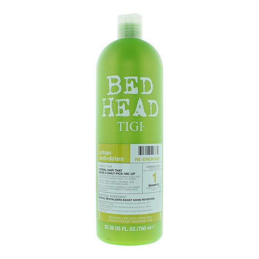 Tigi Bed Head Re-Energize Shampoo 750ml