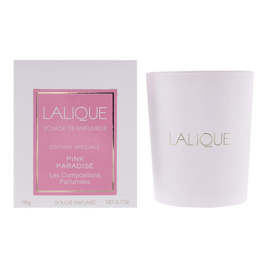 Lalique Pink Paradise Candle 190g