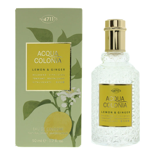 4711 Acqua Colonia Lemon & Ginger Eau De Cologne 50ml