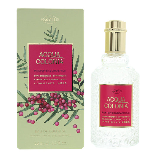 4711 Acqua Colonia Pink Pepper & Graperfruit Eau De Cologne 50ml