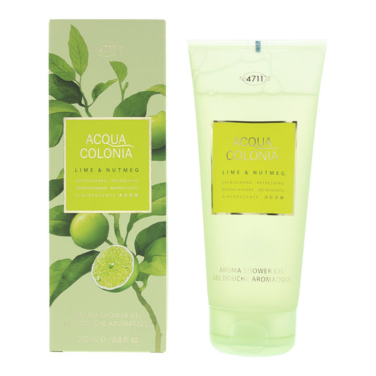 4711 Acqua Colonia Lime & Nutmeg Shower Gel 200ml