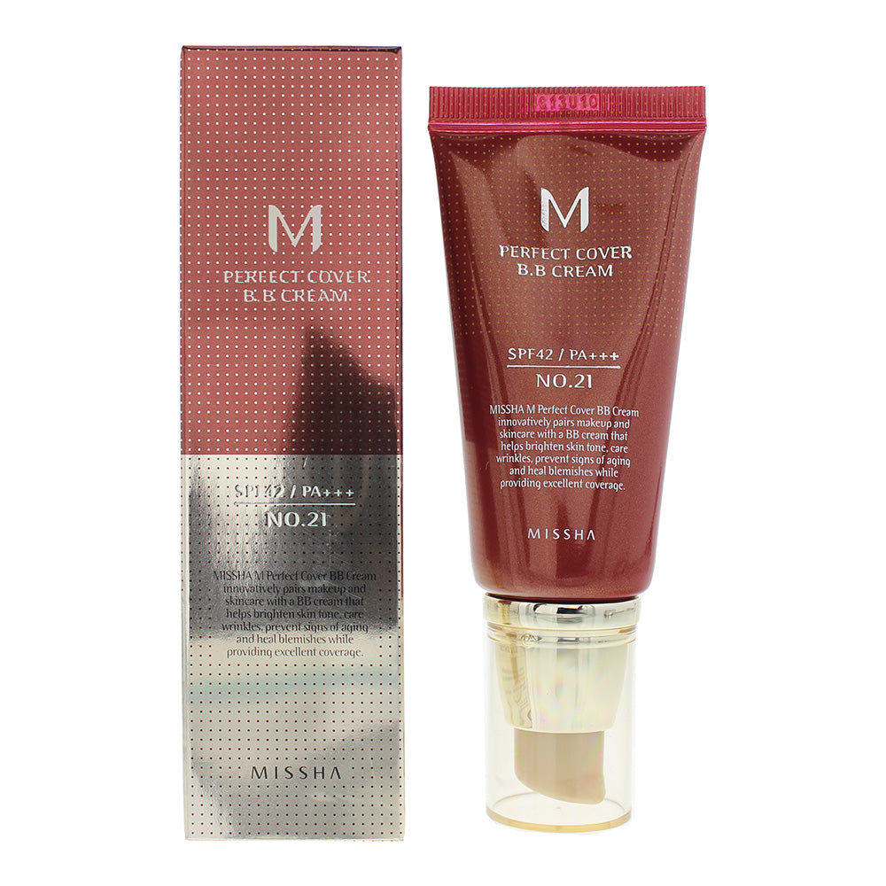 Missha Perfect Cover No.21 Light Beige Bb Cream SPF42 50ml