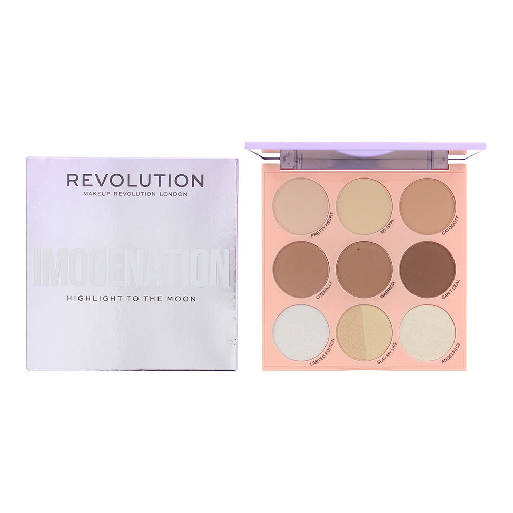 Revolution Imogenation Highlight To The Moon Highlighting Palette 9 x 2g