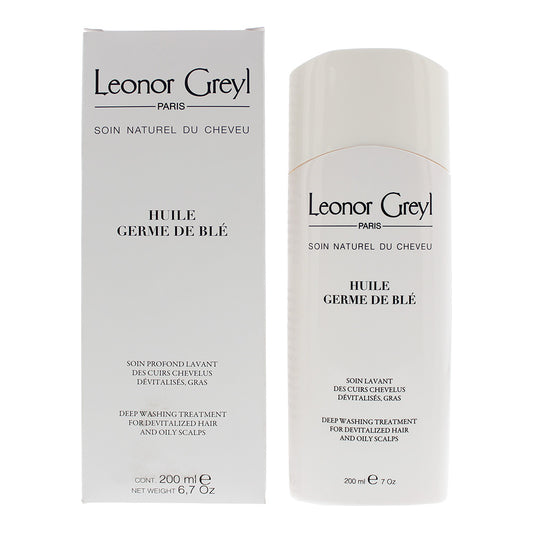 Leonor Greyl Greyl Huile Germe De Ble Deep Washing Treatment For Devitalized And Oily Scalps 200ml