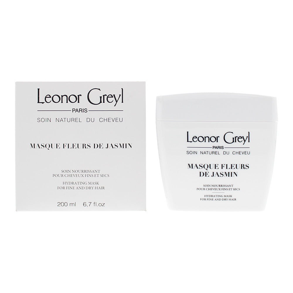 Leonor Greyl Masque Fleurs De Jasmin Hydrating Mask For Fine And Dry Hair 200ml