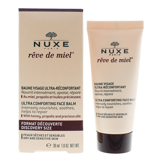 Nuxe Rêve De Miel Ultra Comforting Face Balm 30ml Dry And Sensitive Skin