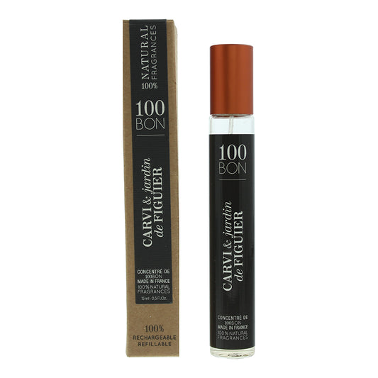 100 Bon Carvi & Jardin De Figuier Concentré Refillable Eau de Parfum 15ml