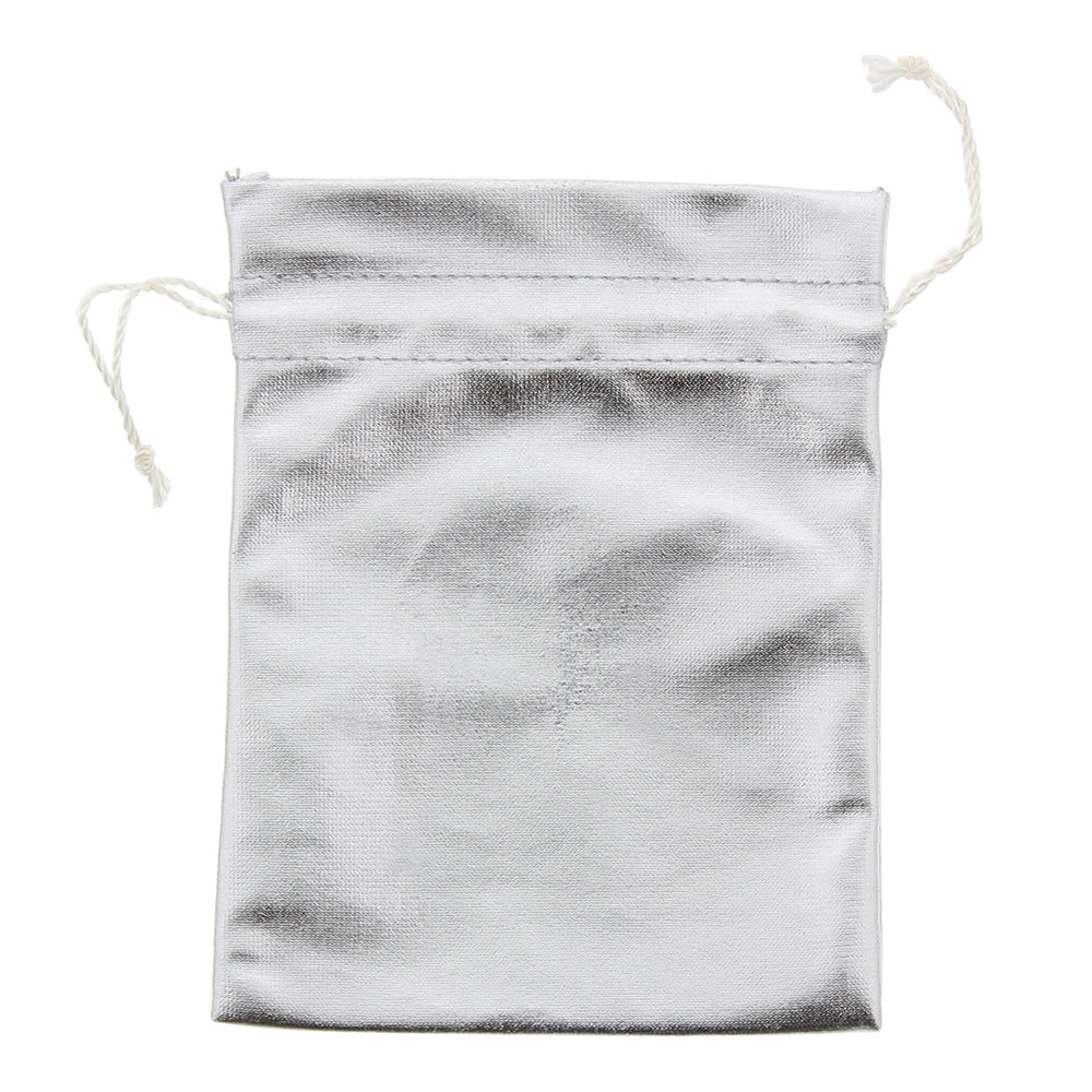 Bags Unlimited Silver Organza Bag