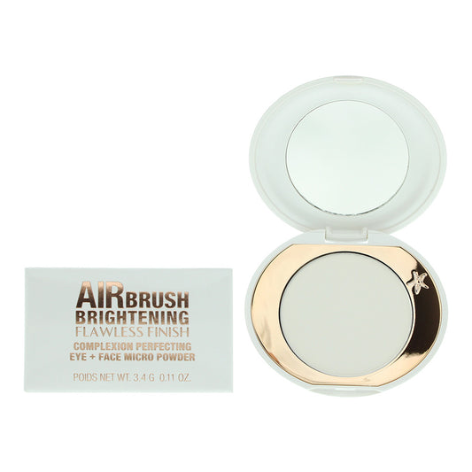 Charlotte Tilbury Airbrush Brightening Flawless Finish Fair- Medium Mini Micro Powder 3.4g