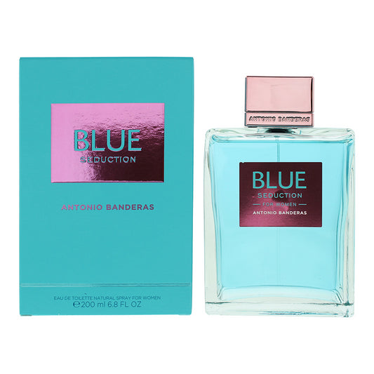 Antonio Banderas Blue Seduction Eau De Toilette 200ml