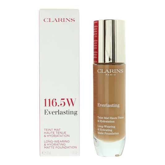 Clarins Everlasting 116.5W Coffee Matte Foundation 30ml