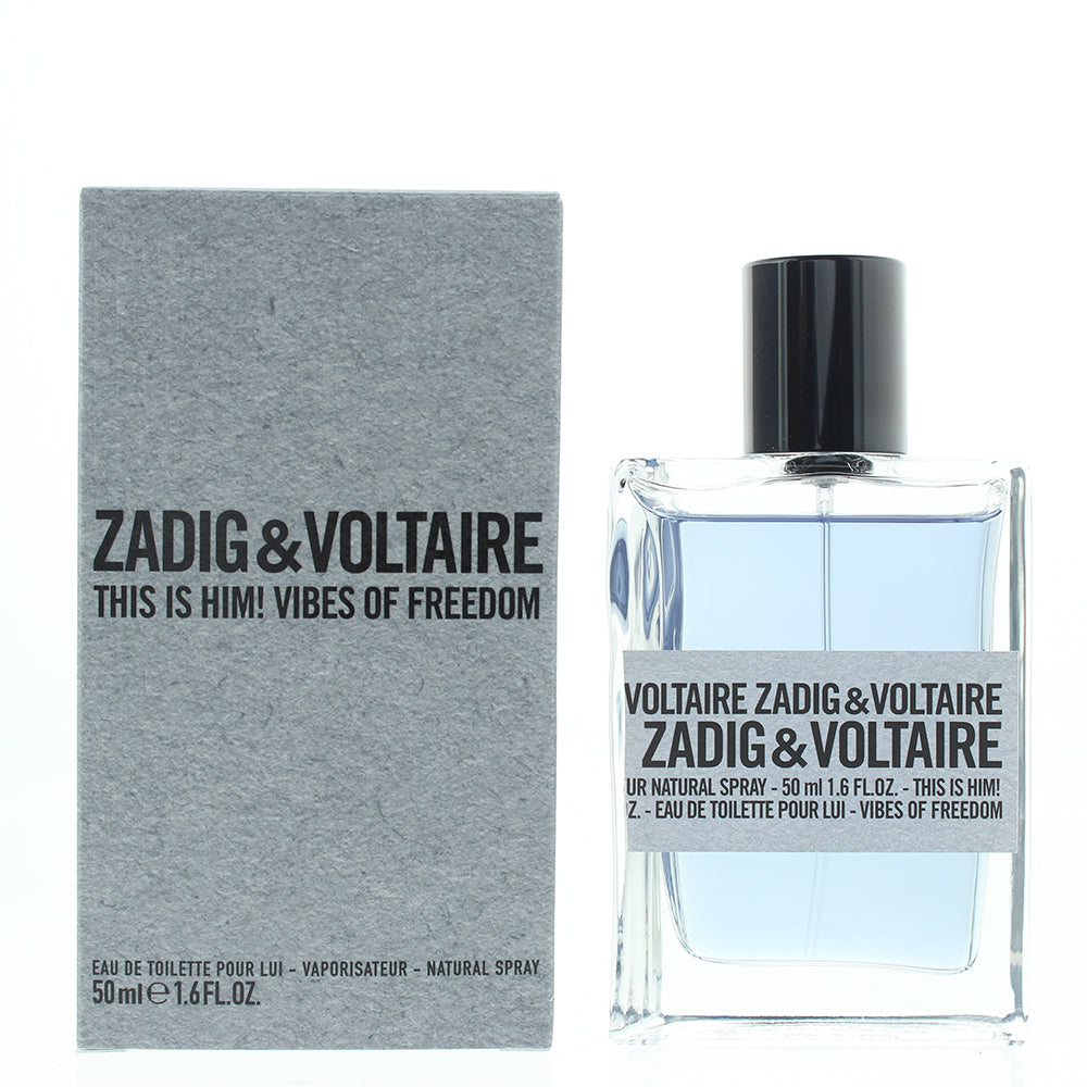 Zadig & Voltaire This Is Him! Vibes Of Freedom Eau De Toilette 50ml