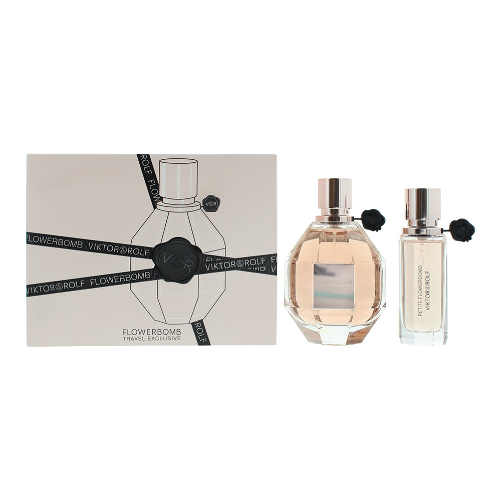 Viktor & Rolf Flowerbomb 2 Piece Gift Set: Eau de Parfum 100ml - Eau de Parfum 20ml