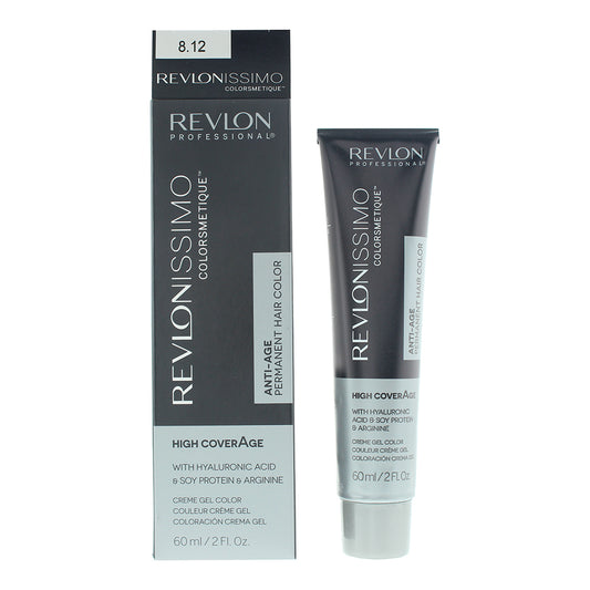 Revlon Revlonissimo Colorsmetique 8.12 Light Frosty Blonde Hair Colour 60ml