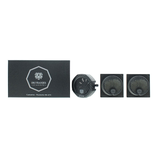 Dr. Vranjes Firenze Rosso Nobile  Ambra Car Fragrance Gift Set