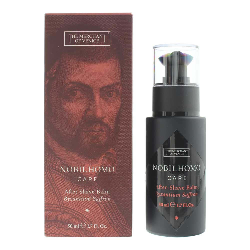 The Merchant Of Venice Nobil Homo Care Byzantium Saffron Aftershave Balm 50ml