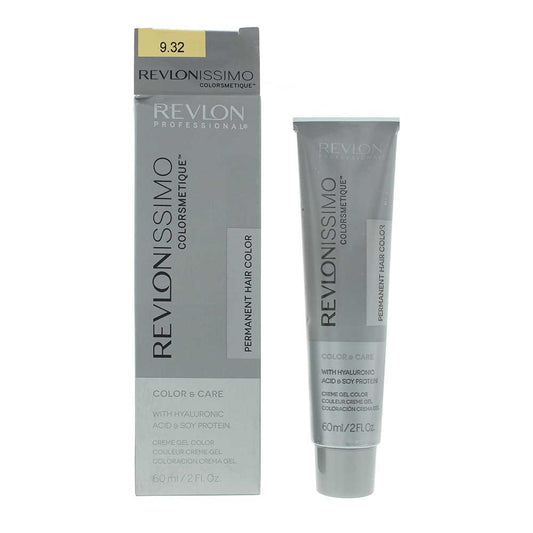 Revlon Revlonissimo Colorsmetique 9.32 Very Light Golden Pearl Blonde Hair Colou