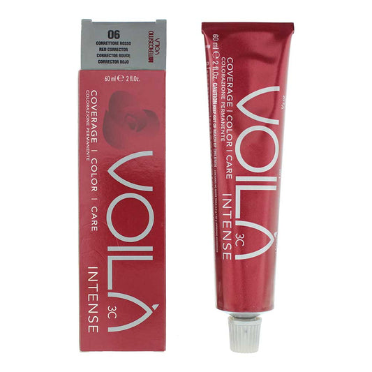 Intercosmo Voilà 3C Intense 06 Red Corrector Hair Colour 60ml