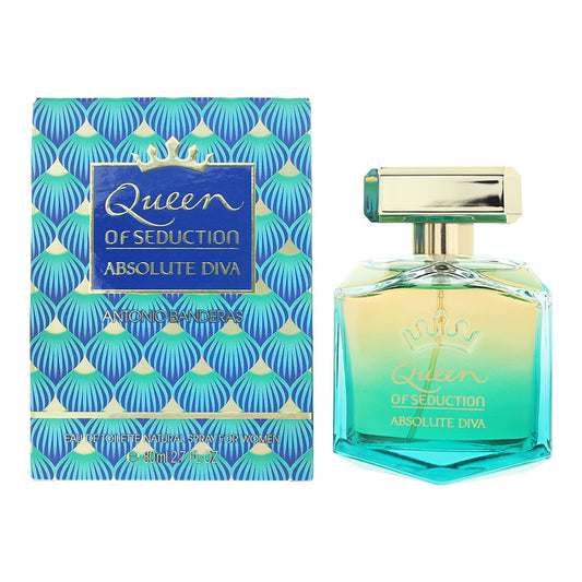 Antonio Banderas Queen Of Seduction Absolute Diva Eau De Toilette 80ml