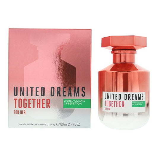 Benetton United Dreams Together For Her Eau De Toilette 80ml