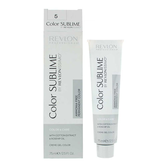 Revlon Color Sublime By Revlonissimo 5 Light Brown Hair Colour 75ml