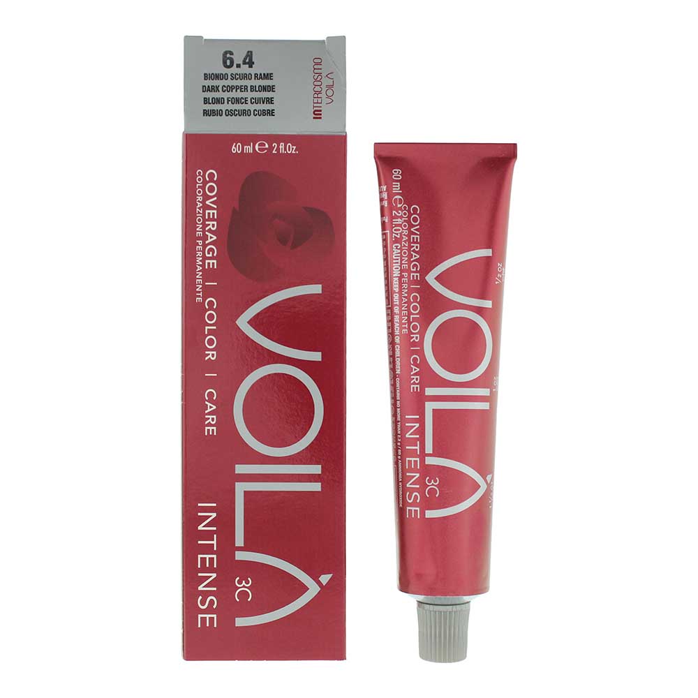 Intercosmo Voilà Intense 6.4 Dark Copper Blonde Hair Colour 60ml