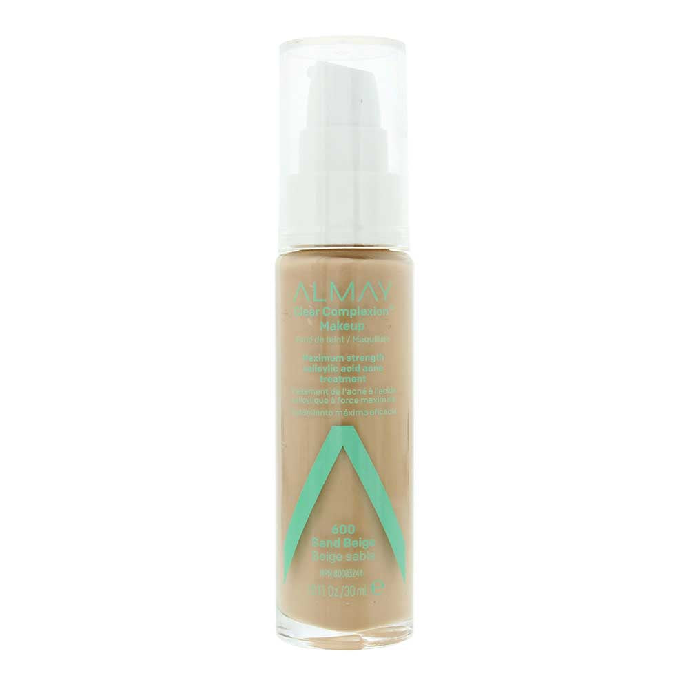 Almay Clear Complexion Makeup 600 Sand Beige Treatment 30ml