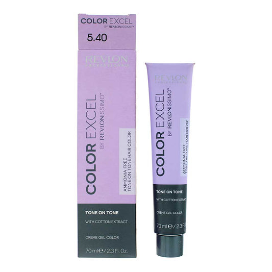 Revlon Color Excel 5.40 Intense Light Copper Brown Hair Colour 70ml